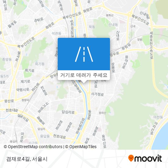 겸재로4길 지도