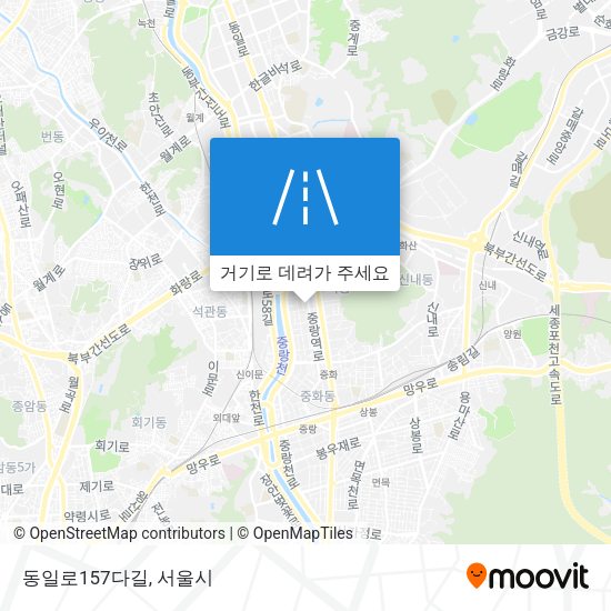 동일로157다길 지도