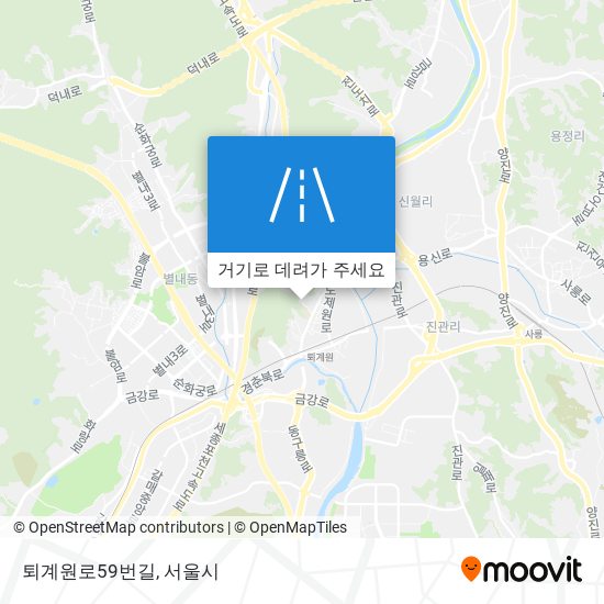 퇴계원로59번길 지도