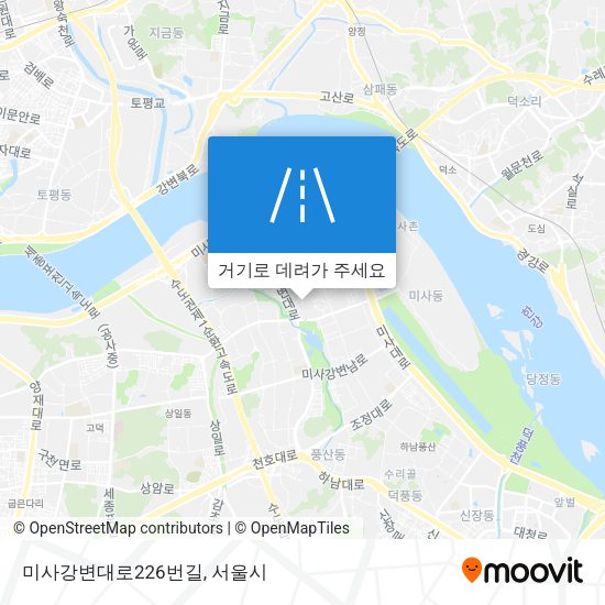 미사강변대로226번길 지도
