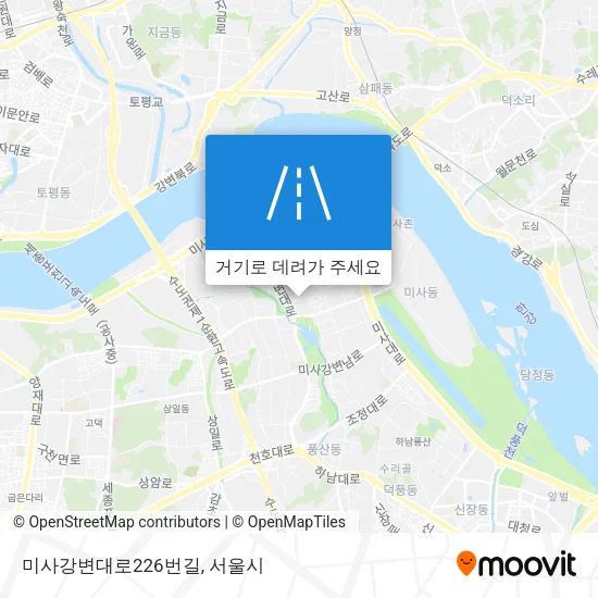 미사강변대로226번길 지도