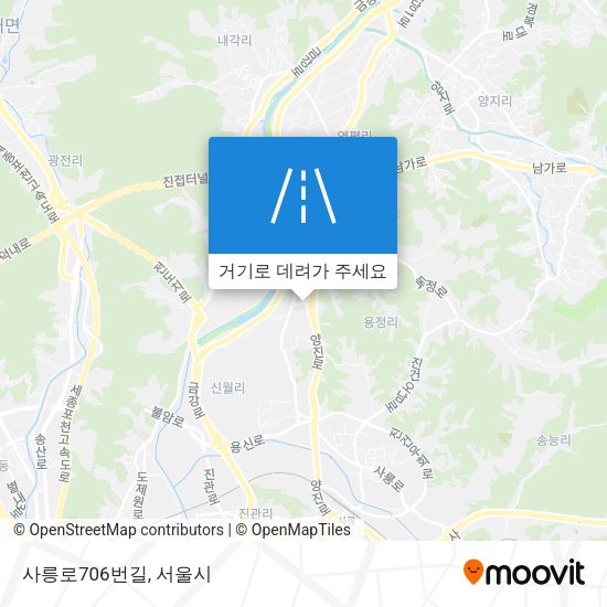 사릉로706번길 지도