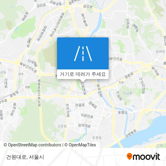 건원대로 지도