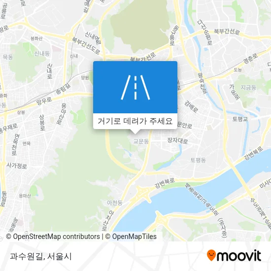 과수원길 지도