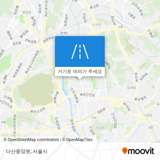 다산중앙로 지도