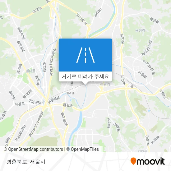 경춘북로 지도