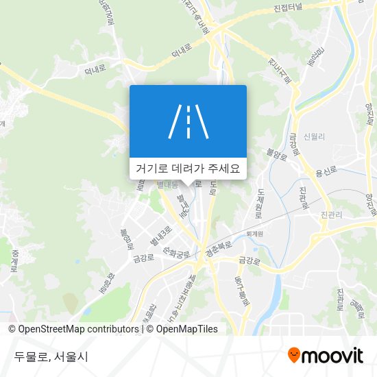 두물로 지도