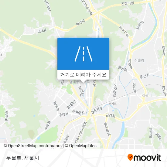 두물로 지도