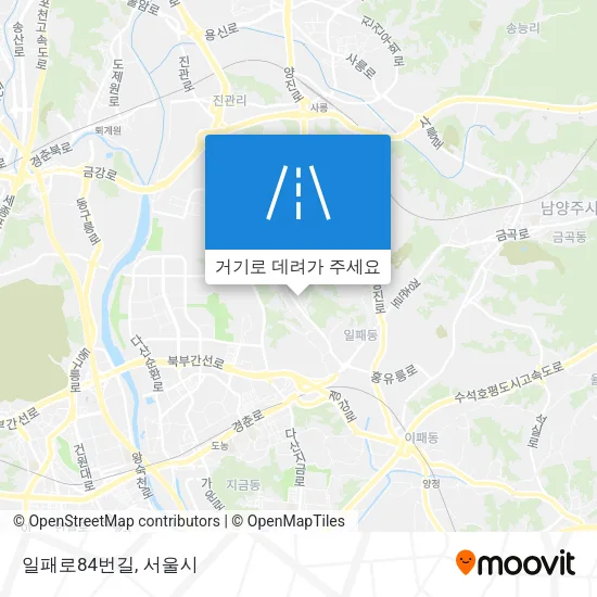 일패로84번길 지도