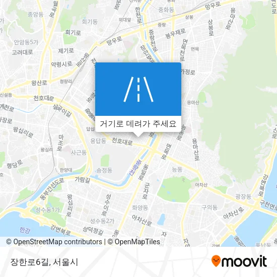 장한로6길 지도