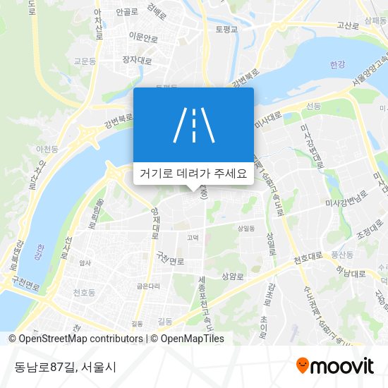 동남로87길 지도