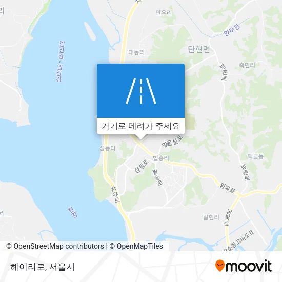 헤이리로 지도