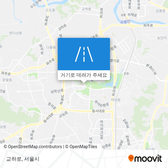 교하로 지도