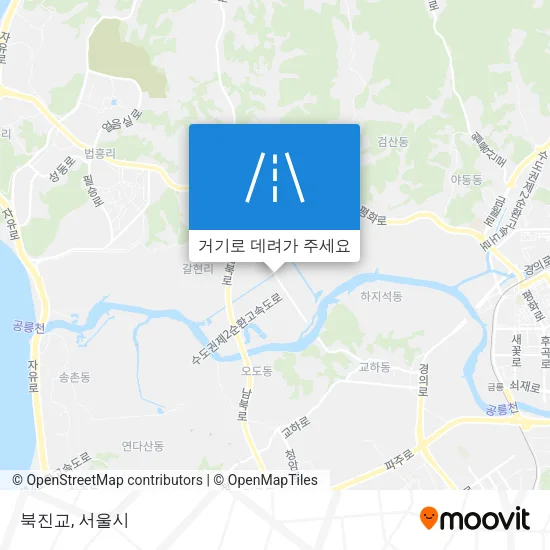 북진교 지도