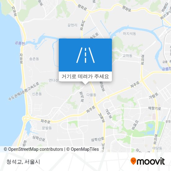 청석교 지도