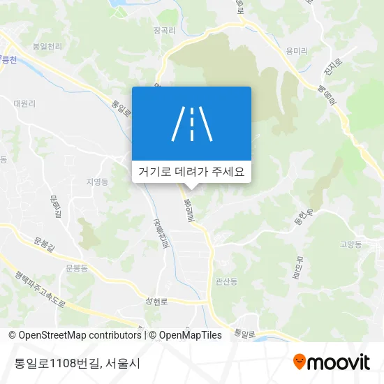 통일로1108번길 지도
