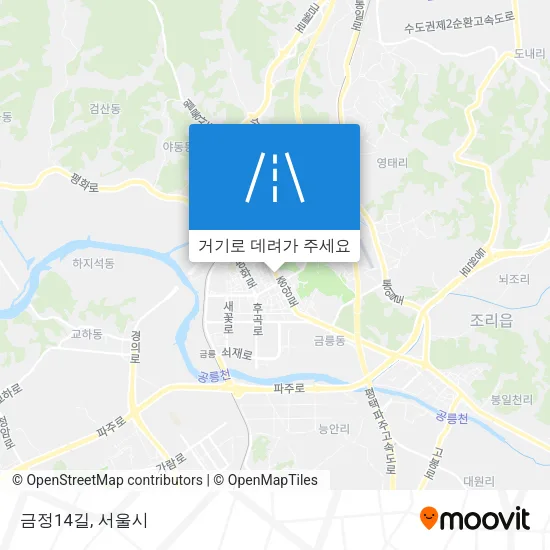 금정14길 지도