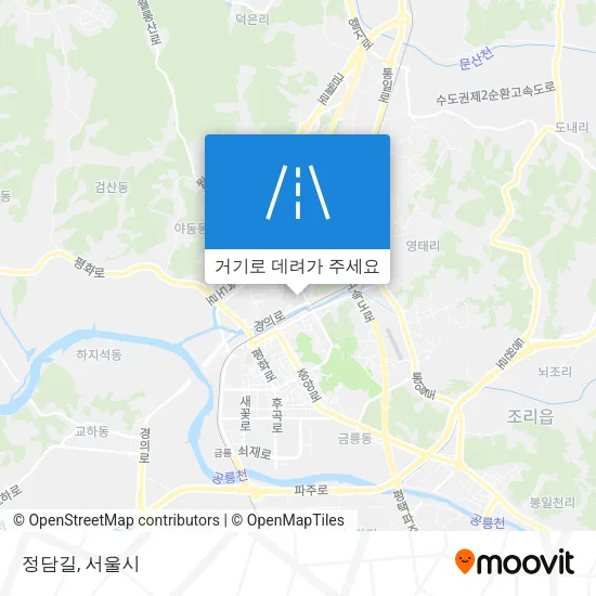 정담길 지도