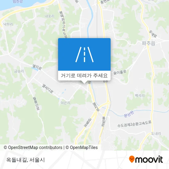 옥돌내길 지도