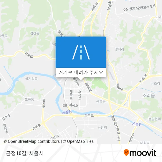 금정18길 지도