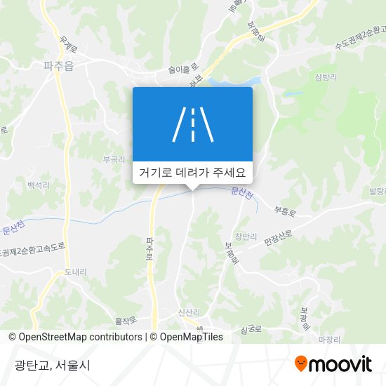 광탄교 지도