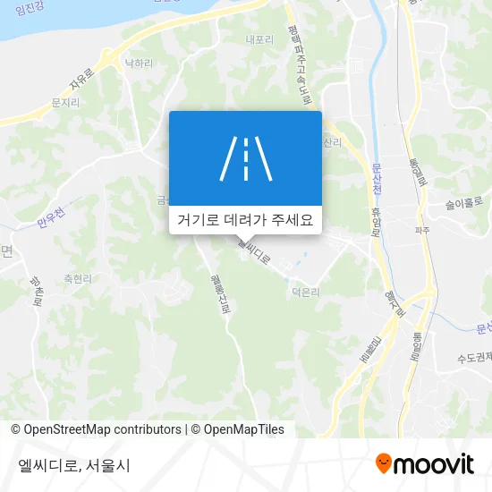 엘씨디로 지도
