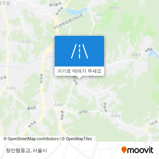 창만협동교 지도