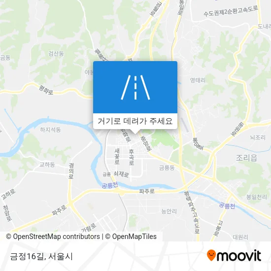 금정16길 지도