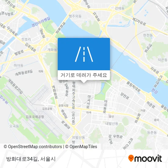 방화대로34길 지도