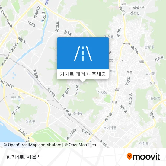 향기4로 지도