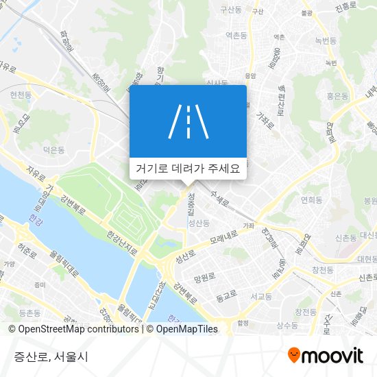 증산로 지도