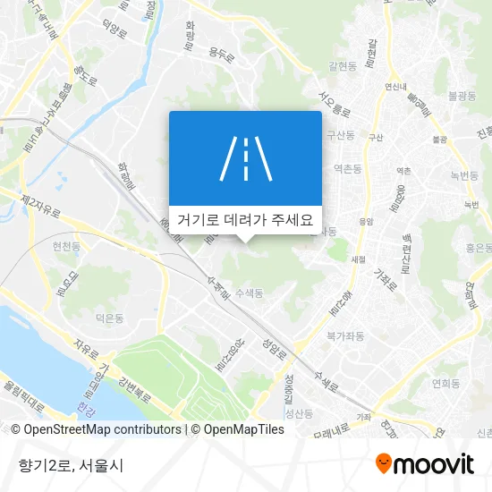 향기2로 지도