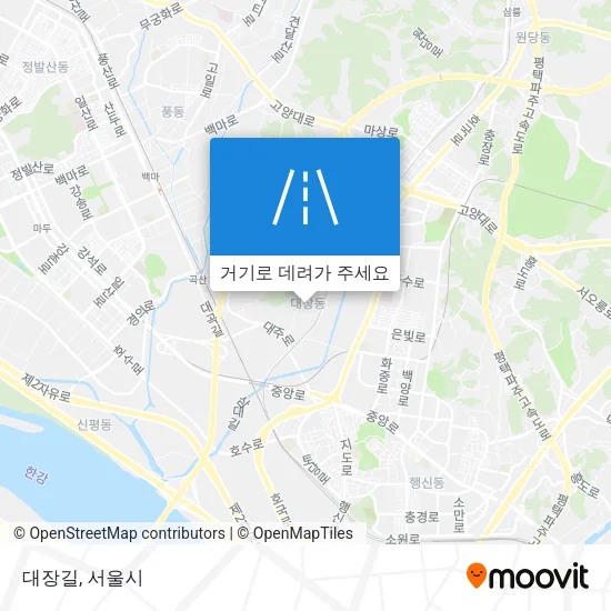 대장길 지도