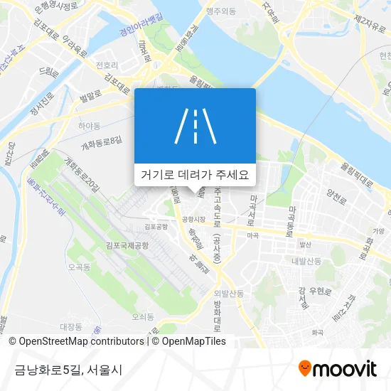 금낭화로5길 지도