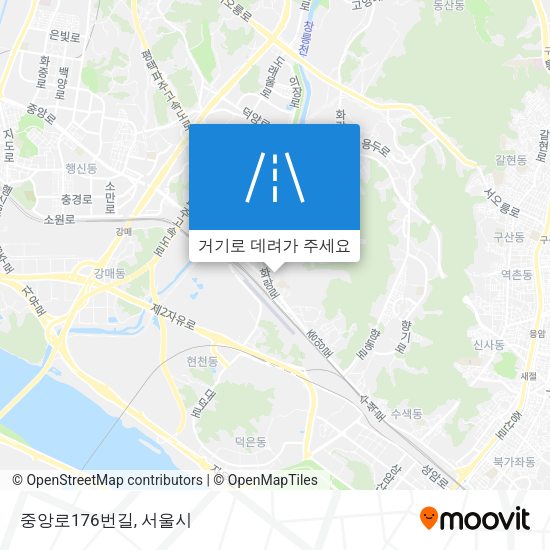 중앙로176번길 지도