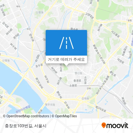 충장로103번길 지도