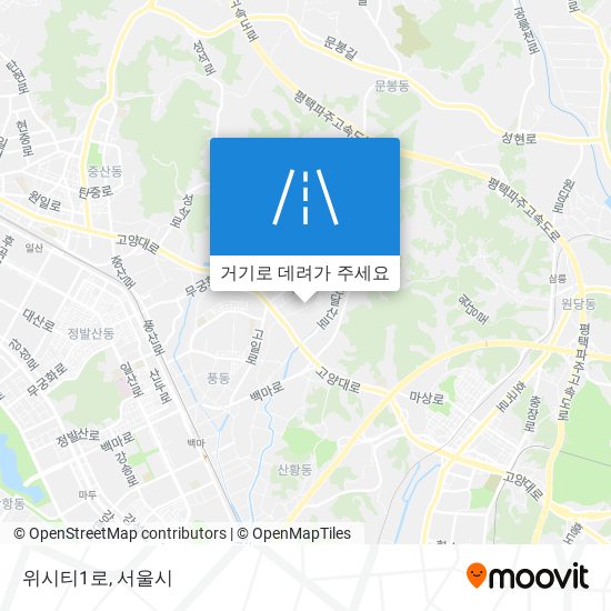 위시티1로 지도