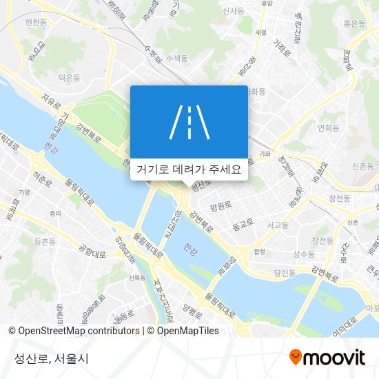 성산로 지도