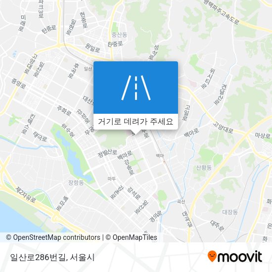 일산로286번길 지도