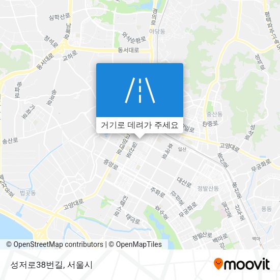 성저로38번길 지도