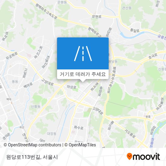 원당로113번길 지도