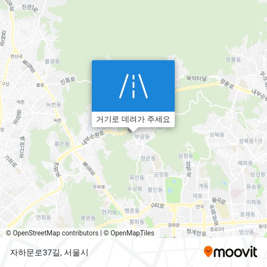 자하문로37길 지도