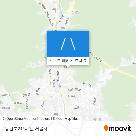 동일로242나길 지도