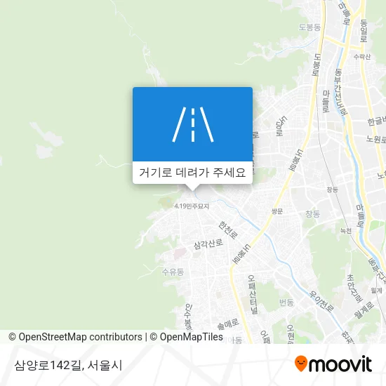 삼양로142길 지도