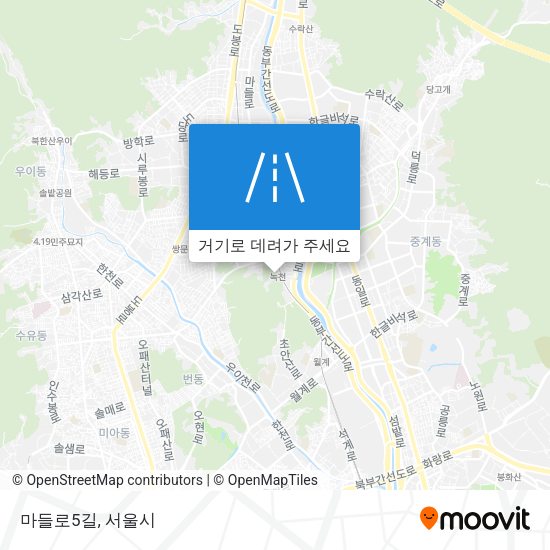 마들로5길 지도