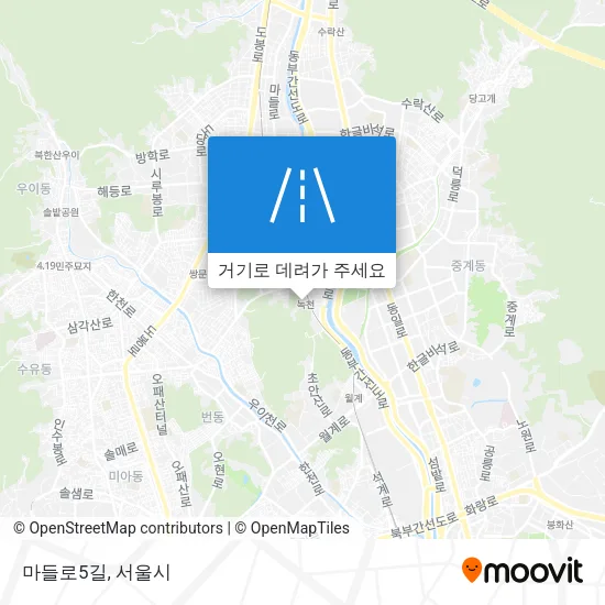 마들로5길 지도