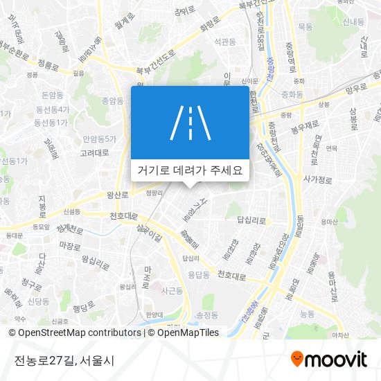 전농로27길 지도