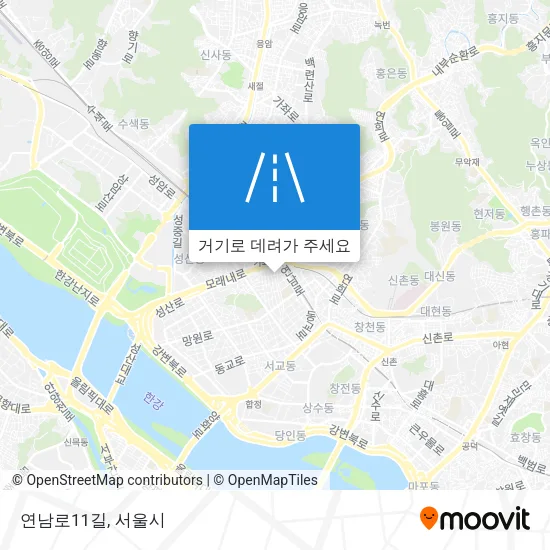 연남로11길 지도