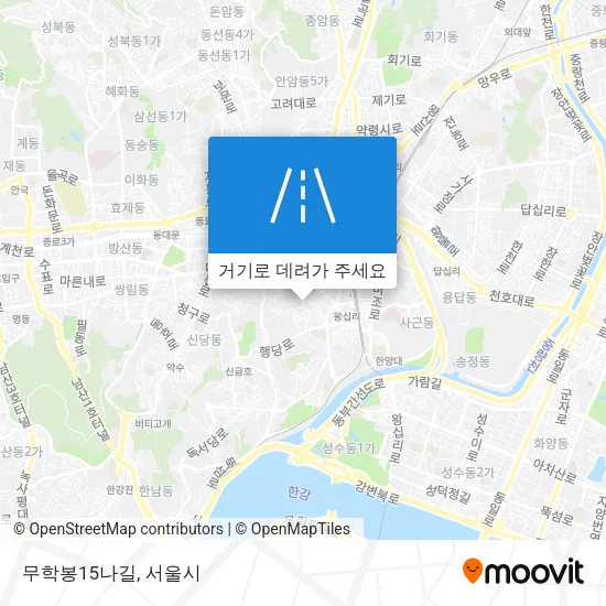 무학봉15나길 지도