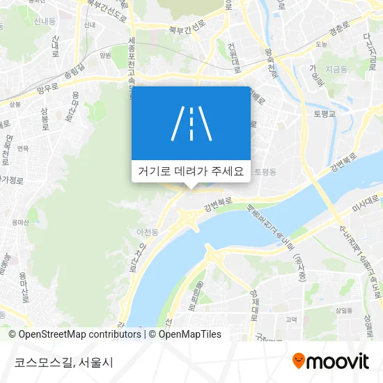코스모스길 지도